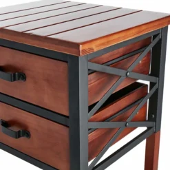 2-Drawer Wesley Accent Table 8 2-Drawer Wesley Accent Table -Accent Aura Furniture Store 2 drawer wesley accent table 3