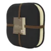 2-Pack Black Memory Foam Chair Pads