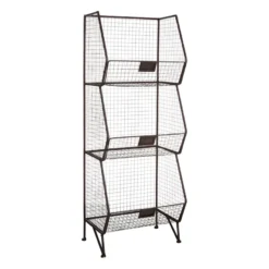 3-Tier Mesh Shelf