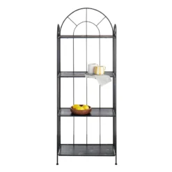 4-Tier Archer Bakers Rack -Accent Aura Furniture Store 4 tier archer bakers rack 5