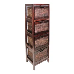 4-Tier Wooden Storage Stand