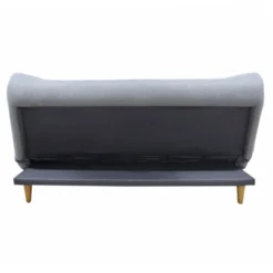 Arya Grey Fabric Tufted Sofa Bed -Accent Aura Furniture Store arya grey fabric tufted sofa bed 4