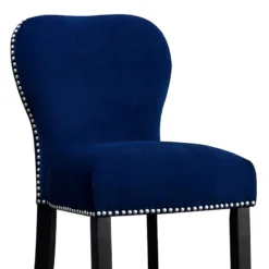 Astor Place Navy Blue Counter Stool -Accent Aura Furniture Store astor place navy blue counter stool 3