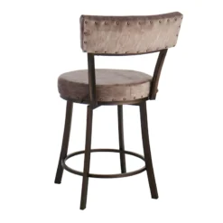 Austin Swivel Counter Stool, 24" -Accent Aura Furniture Store austin swivel counter stool 24 2