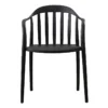 Barton Black Outdoor Chair
