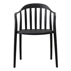Barton Black Outdoor Chair