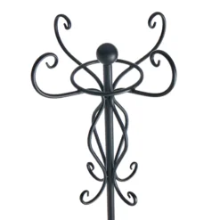 Black Metal Coat Rack -Accent Aura Furniture Store black metal coat rack 1
