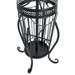 Black Metal Coat Rack -Accent Aura Furniture Store black metal coat rack 2