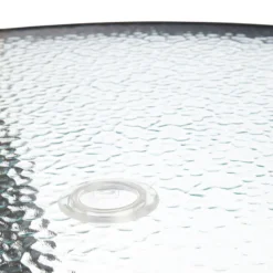 Black Steel Round Table, 42" -Accent Aura Furniture Store black steel round table 42 2