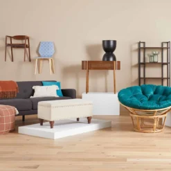 Blake Brown Dining Chair -Accent Aura Furniture Store blake brown dining chair 3