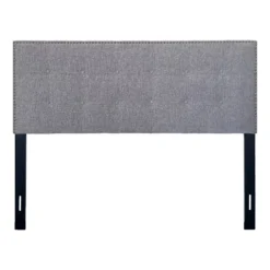 Brian Cement Grey Headboard, Queen