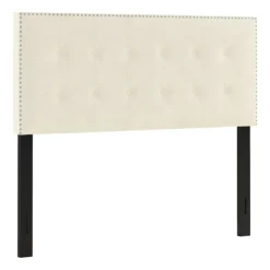 Brian Oyster Tufted Headboard, Queen