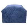 Colebrook Pouf Estate, Blue