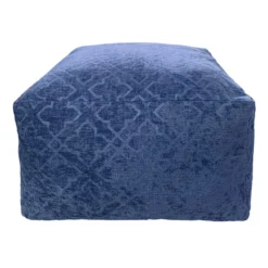 Colebrook Pouf Estate, Blue