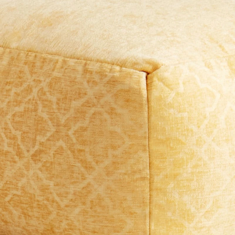 Colebrook Pouf, Mimosa 2 Colebrook Pouf, Mimosa - Image 2