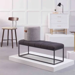 Copper Mountain Statement Bench -Accent Aura Furniture Store copper mountain statement bench 4