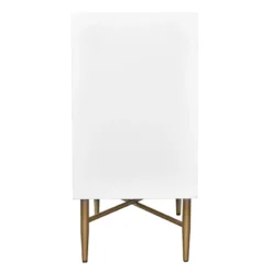 Crosby St 3-Drawer Studio Cabinet, White -Accent Aura Furniture Store crosby st 3 drawer studio cabinet white 2