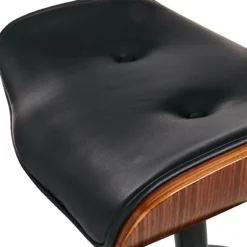 Crosby St Leonardo Adjustable Faux Leather Barstool -Accent Aura Furniture Store crosby st leonardo adjustable faux leather barstool 3