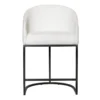 Crosby St Portia Counter Stool, Cream