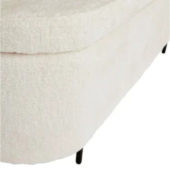 Crosby St Roxie Storage Bench, White -Accent Aura Furniture Store crosby st roxie storage bench white 3