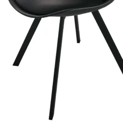 Crosby St Sally Dining Chair, Black -Accent Aura Furniture Store crosby st sally dining chair black 3
