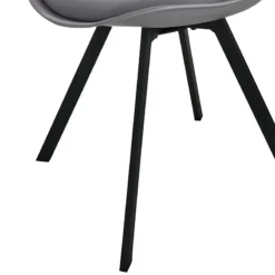 Crosby St Sally Dining Chair, Grey -Accent Aura Furniture Store crosby st sally dining chair grey 3
