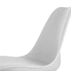 Crosby St Sally Dining Chair, White -Accent Aura Furniture Store crosby st sally dining chair white 2