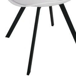 Crosby St Sally Dining Chair, White -Accent Aura Furniture Store crosby st sally dining chair white 3