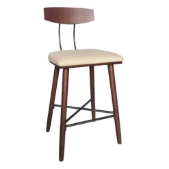 Davey Wooden Barstool