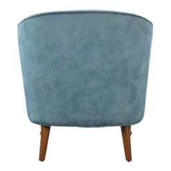 Ella Slate Blue Accent Chair -Accent Aura Furniture Store ella slate blue accent chair 2