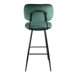 Emerald Velvet Barstool -Accent Aura Furniture Store emerald velvet barstool 3