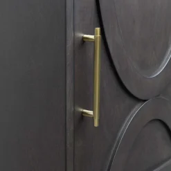 Ezra Dark Brown Cabinet With Gold Handle 8 Ezra Dark Brown Cabinet With Gold Handle -Accent Aura Furniture Store ezra dark brown cabinet with gold handle 2