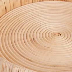 Found & Fable Briar Rattan Folding Table -Accent Aura Furniture Store found fable briar rattan folding table 2