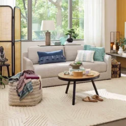 Found & Fable Fallon Linen Sofa -Accent Aura Furniture Store found fable fallon linen sofa 4