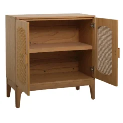 Found & Fable Lena Rattan Cabinet -Accent Aura Furniture Store found fable lena rattan cabinet 3