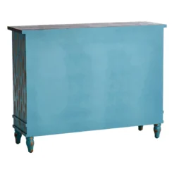 Found & Fable Northfield 3-Door Distressed Cabinet -Accent Aura Furniture Store found fable northfield 3 door distressed cabinet 1