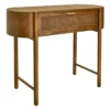 Found & Fable Reston Round Corner Wooden Console Table