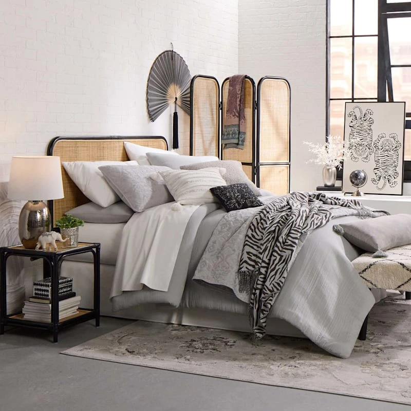 Found & Fable Zola Rattan Room Divider 5 Found & Fable Zola Rattan Room Divider - Image 5