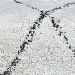 Found & Fable Zuri Cream & Black Tufted Bench -Accent Aura Furniture Store found fable zuri cream black tufted bench 5