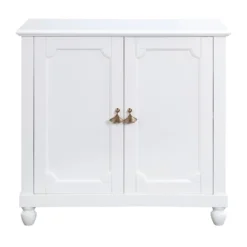 Grace Mitchell Asbury 2-Door White Cabinet