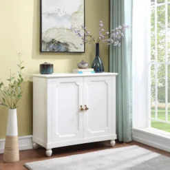 Grace Mitchell Asbury 2-Door White Cabinet -Accent Aura Furniture Store grace mitchell asbury 2 door white cabinet 6