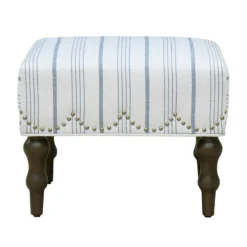 Grace Mitchell Olivia Scalloped Ottoman 5 Grace Mitchell Olivia Scalloped Ottoman -Accent Aura Furniture Store grace mitchell olivia scalloped ottoman 2