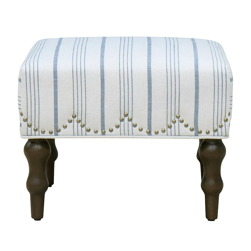 Grace Mitchell Olivia Scalloped Ottoman 3 Grace Mitchell Olivia Scalloped Ottoman - Image 3