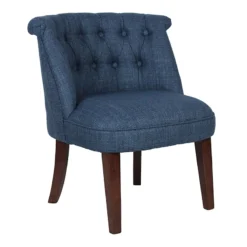 Grace Mitchell Roxanne Accent Chair, Blue -Accent Aura Furniture Store grace mitchell roxanne accent chair blue 1