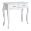 Grace Mitchell Scarlett 2-Drawer Console Table, White