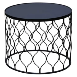 Grammercy Black Steel Slat Outdoor Chaise Lounge Chair -Accent Aura Furniture Store grammercy black steel slat outdoor chaise lounge chair 9