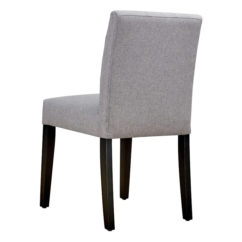 Grey Tufted Dining Chair 3 Grey Tufted Dining Chair - Image 3