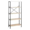 Honeybloom 4-Tier Burnaby Wood & Metal Shelf