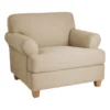 Honeybloom Brooke Armchair, Tan