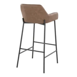 Honeybloom Destin Barstool, Brown -Accent Aura Furniture Store honeybloom destin barstool brown 3